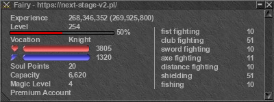 Signature for player Fairy