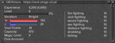 Signature for player GM Kimus