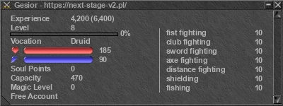 Signature for player Gesior