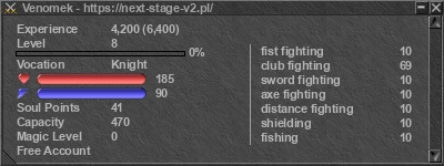 Signature for player Venomek